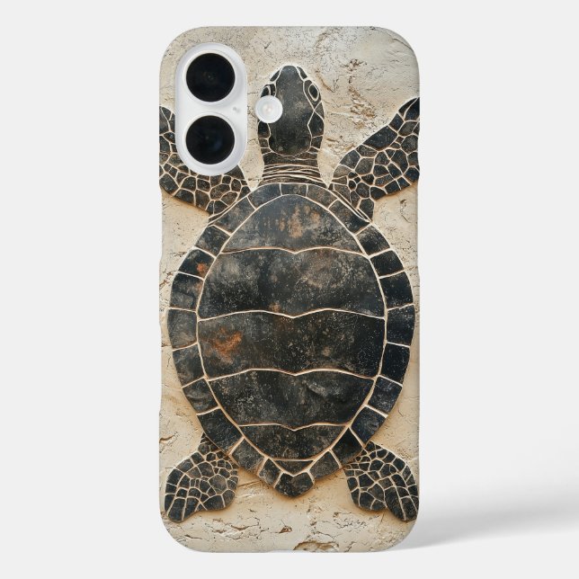 Tranquil Turtle Journey Case-Mate iPhone Hülle (Rückseite)