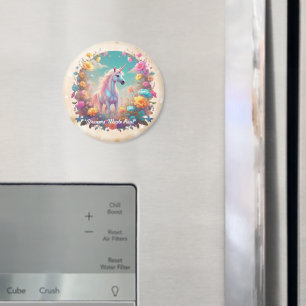 "Tranquil verzaubertes Feld" Magnet