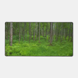 Tranquil Woodland Scene Desk Mat Schreibtischunterlage