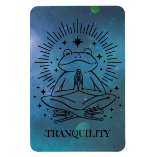 Tranquil Zen Frog Magnet