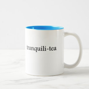 Tranquili-Tee Tee-Schale Zweifarbige Tasse