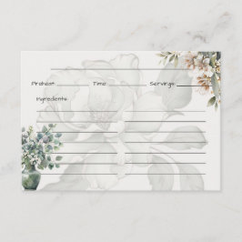 Tranquility Basic Rezept Card Begleitkarte