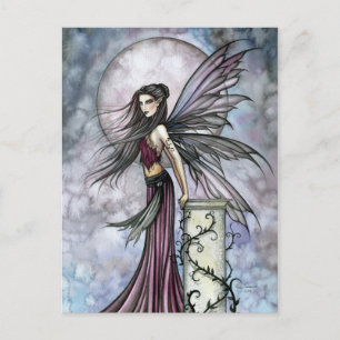 Tranquility Faiered Fantasy Kunst, Dichtung und Mu Postkarte