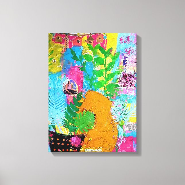 Tranquility Stretched Canvas Print Leinwanddruck (Vorderseite)