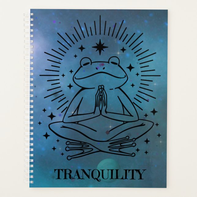 Tranquility Yoga Frog Planer (Vorderseite)