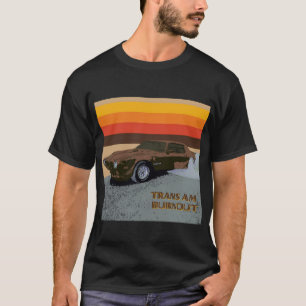 Trans Am Burnout T - Shirt Dark