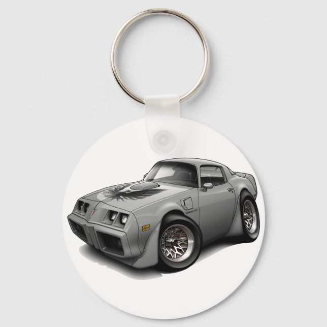 Trans Am Gray Car 1979-81 Schlüsselanhänger (Vorderseite)