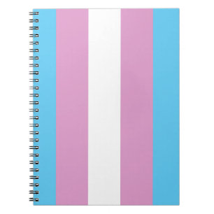 TRANS FLAG ORIGINAL -.pnng Notizblock
