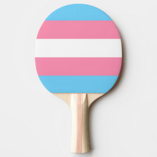 Trans flag ping pong paddle tischtennis schläger