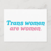 Trans Frauen sind Frauen Transgender