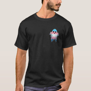 Trans Ghost Lgbt Halloween Ghost Lgbtq Transgender T-Shirt