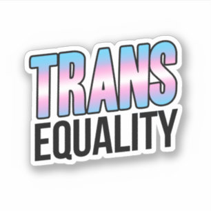 Trans Gleichberechtigung Aufkleber