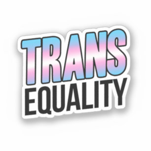 Trans-Gleichheit Aufkleber