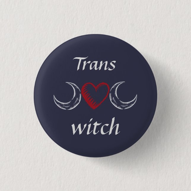 Trans* Hexe Button (Vorderseite)