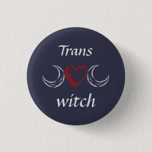 Trans* Hexe Button