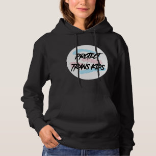 Trans Kids Apparel schützen - Farbstile Hoodie