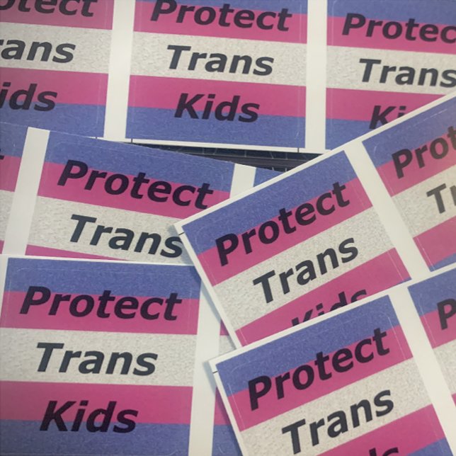 Trans Kids Sticker schützen (Von Creator hochgeladen)