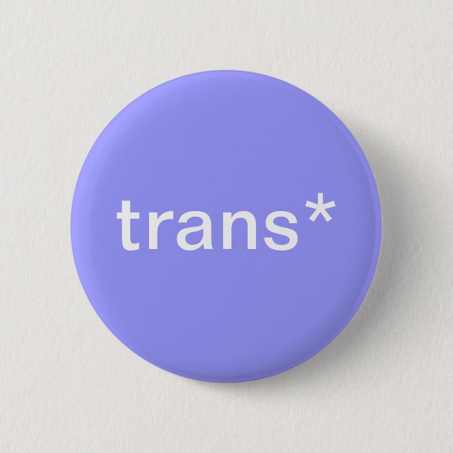 trans* Knopf Button (Vorderseite)