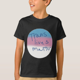 Trans Masc Button Transgender Lives Button T-Shirt