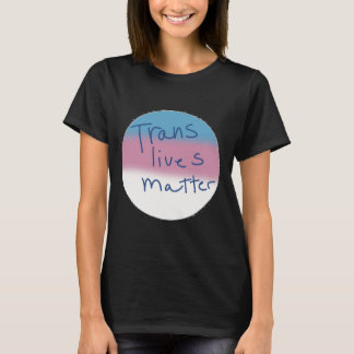 Trans Masc Button Transgender Lives Button T-Shirt