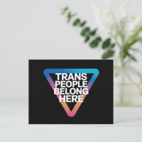 Trans Menschen gehören Stolz Schwulenrechte Respek