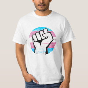 Trans Pride Circle Print T-Shirt