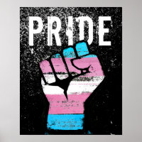 Trans Pride Fist