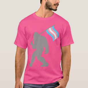Trans Pride Flag Monster für Transgender  T-Shirt