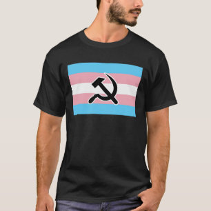Trans Pride Hammer & Sickle T - Shirt