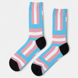 Trans Pride Inspirierte Crew Socken