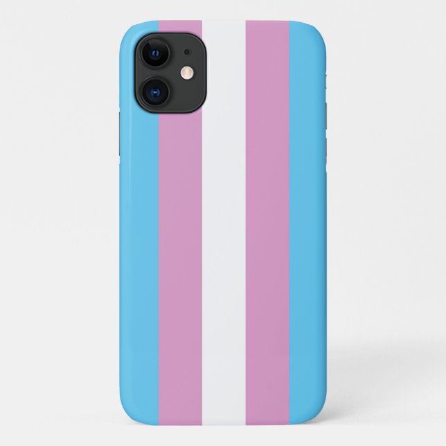 Trans-Pride-Markierung Case-Mate iPhone Hülle (Rückseite)