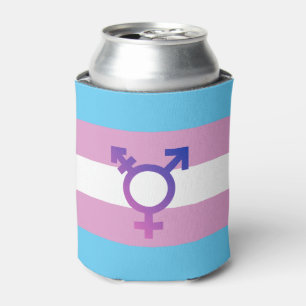 Trans-Pride-Markierung Dosenkühler