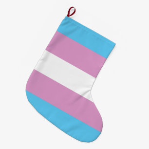 Trans-Pride-Markierung Großer Weihnachtsstrumpf