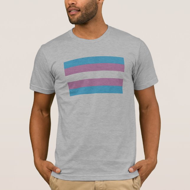 Trans-Pride-Markierung T-Shirt (Vorderseite)