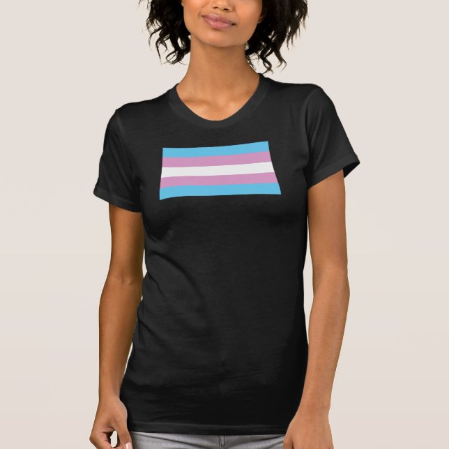 Trans-Pride-Markierung T-Shirt (Vorderseite)