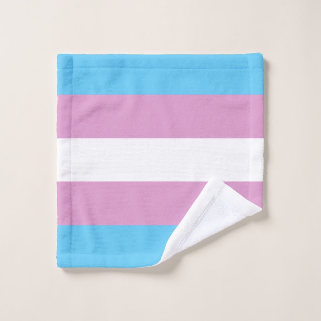 Trans-Pride-Markierung Waschlappen (Waschlappen)