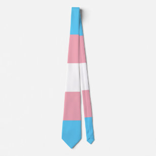 Trans Pride Neck Tie Krawatte