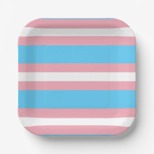 Trans Pride! Pappteller