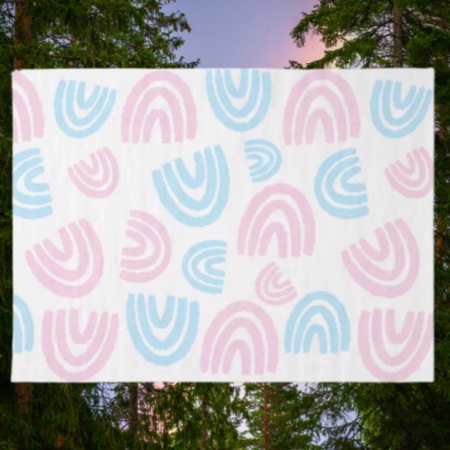 Trans Pride Pastel Rainbow Tissue Seidenpapier (Von Creator hochgeladen)