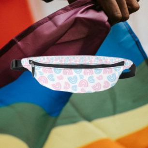 Trans Pride Rainbow Fanny Pack Bauchtasche