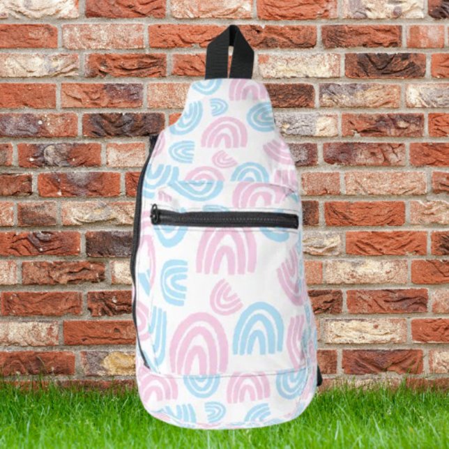 Trans Pride Rainbow Sling Bag (Von Creator hochgeladen)