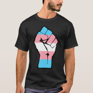 Trans-Prix 1 der Faust-Transgender-Markierung T-Shirt