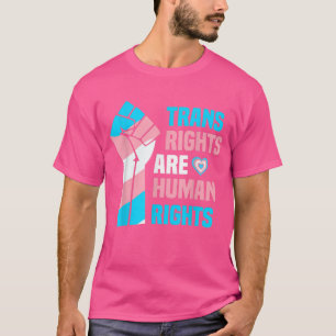 Trans Recht sind Menschenrechte Gesetz Transgender T-Shirt