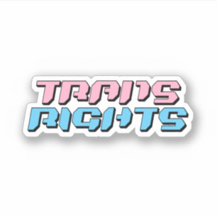 Trans-Rechte Aufkleber