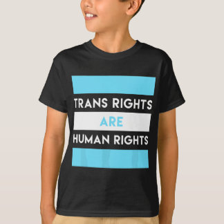 Trans-Rechte sind Menschenrechte Transgender LGBTQ T-Shirt