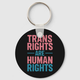Trans-Rechte sind Menschenrechte Transgender Stolz Schlüsselanhänger