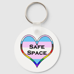Trans Safe Space Schlüsselanhänger