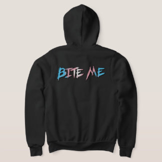 Trans Stolz Beiß mich Hoodie