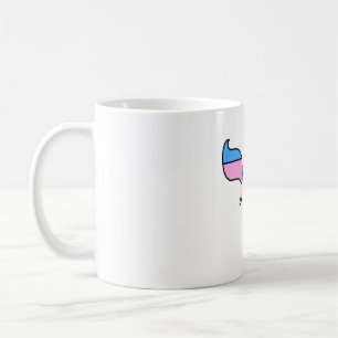 Trans-Stolz-Flagge Chai Kaffeetasse