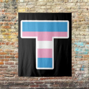 Trans-Stolz-Hauptstadt T-Teppich Wandteppich